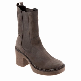 Women's Hart Boots In Grey Comfort Lining Adventure Seeker