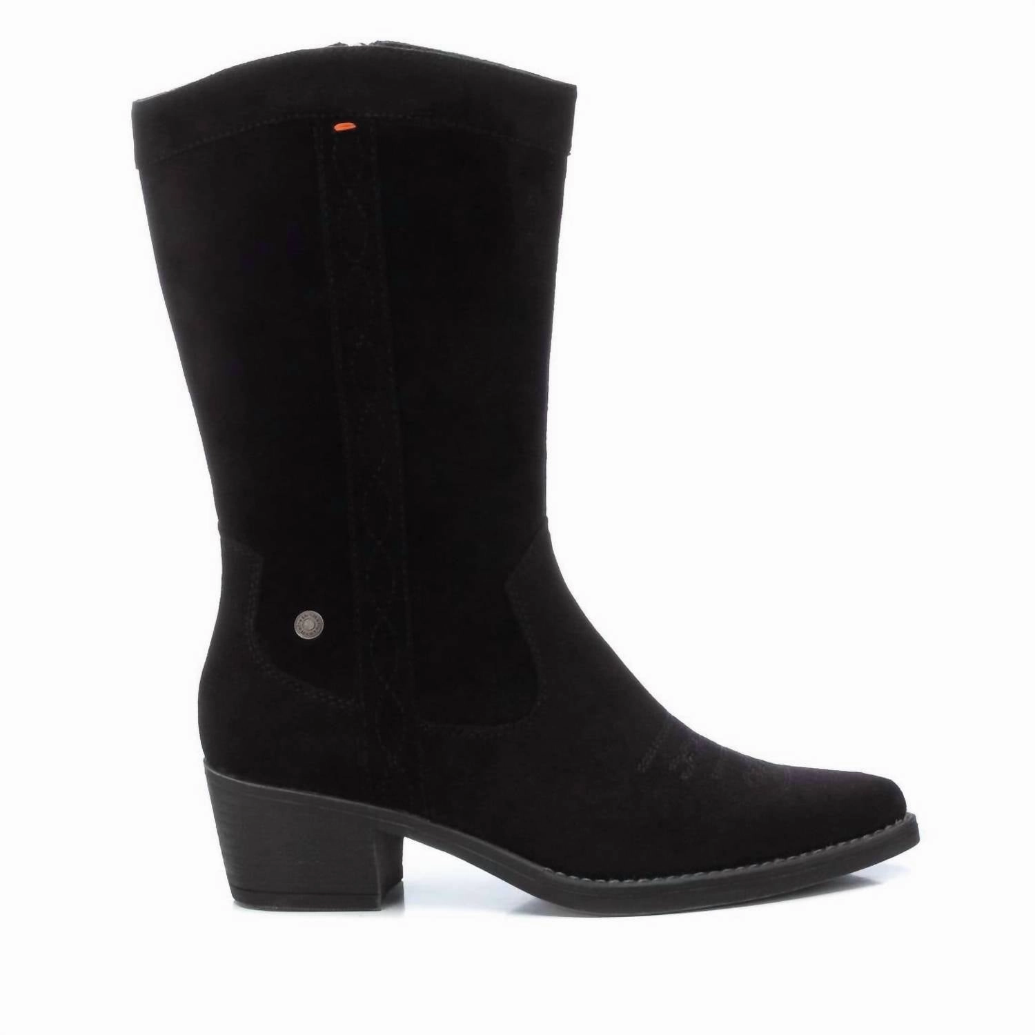 rain walk Running Comfort Women's Italian Western Boots In Black