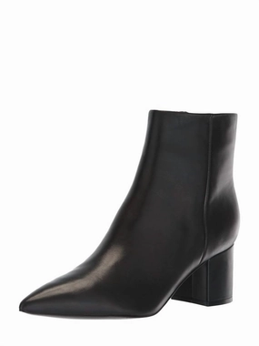 Women's Jarli Ankle Boot In Black Leather Durable Shell Urban Traveler Protective Lining