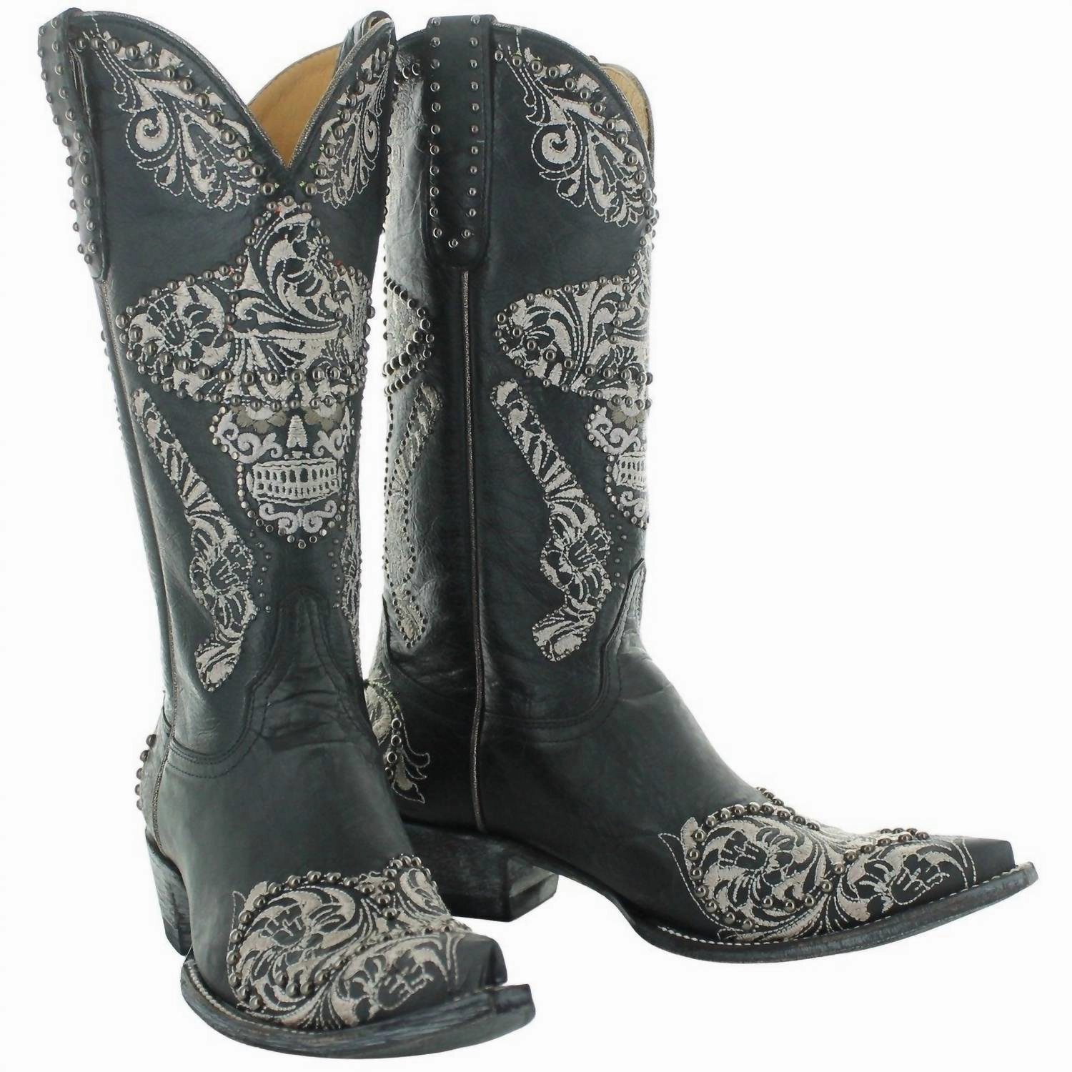 Women's L&l Shooter Boots In Black Protective Footwear