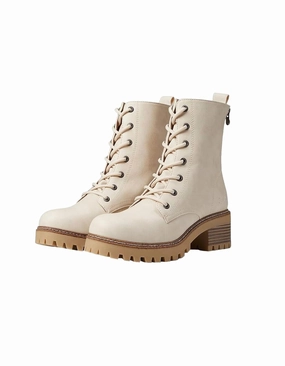 Women's Leith Boots In Cloud Local Sheriff/desert Rattle Rugged Look
