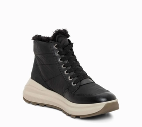 Women's Madrona Sneaker Boots In Black soft fit