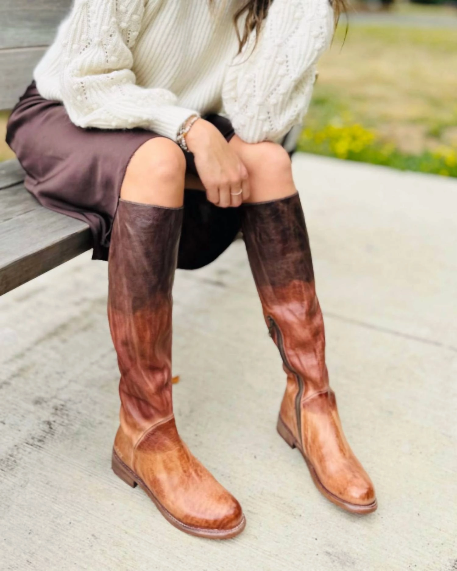Women's Manchester Boot In Cold Brew Comfortable Upper mom style