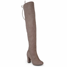 Women's Maya Knee-High Boot In Taupe Love Pair