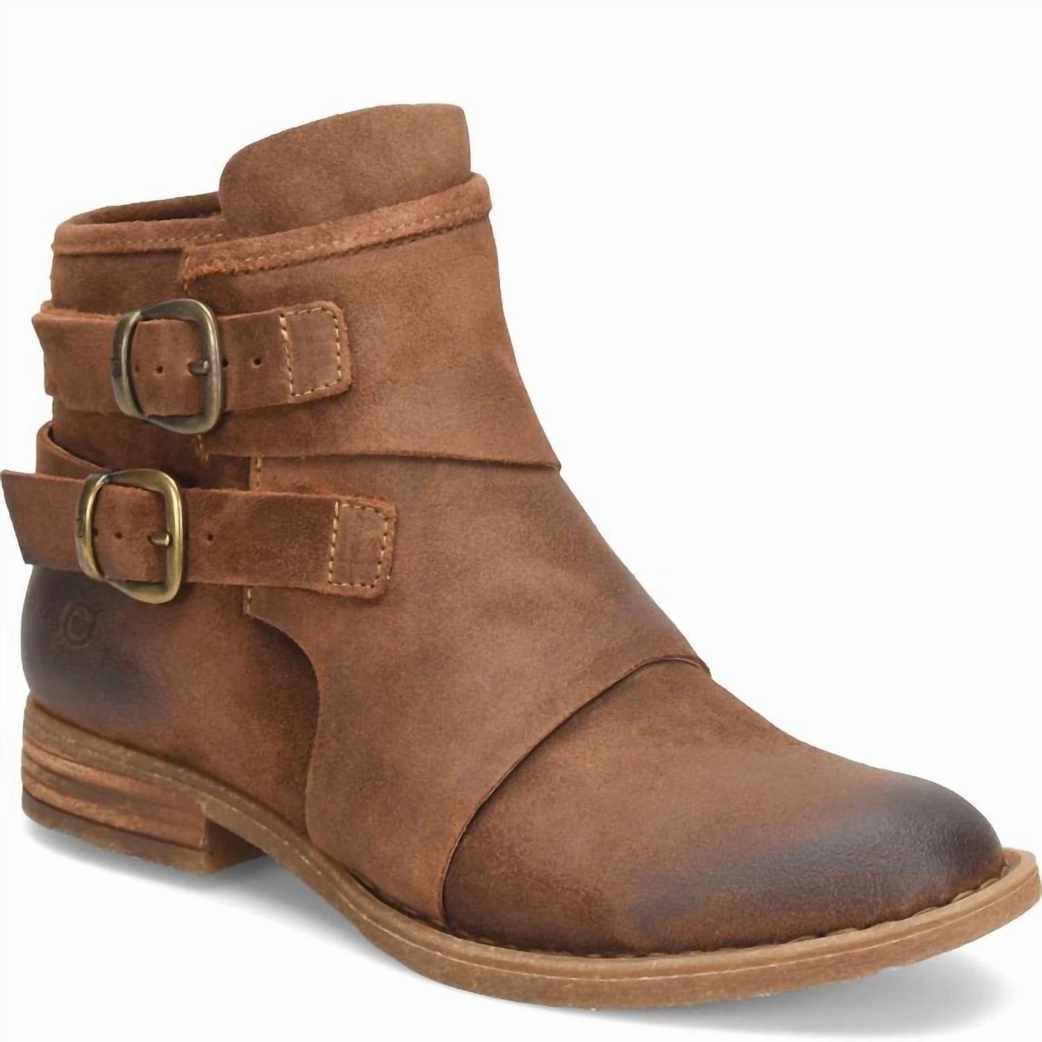 Women's Moraga Booties In Brown Wind Shield Elastic Ankle