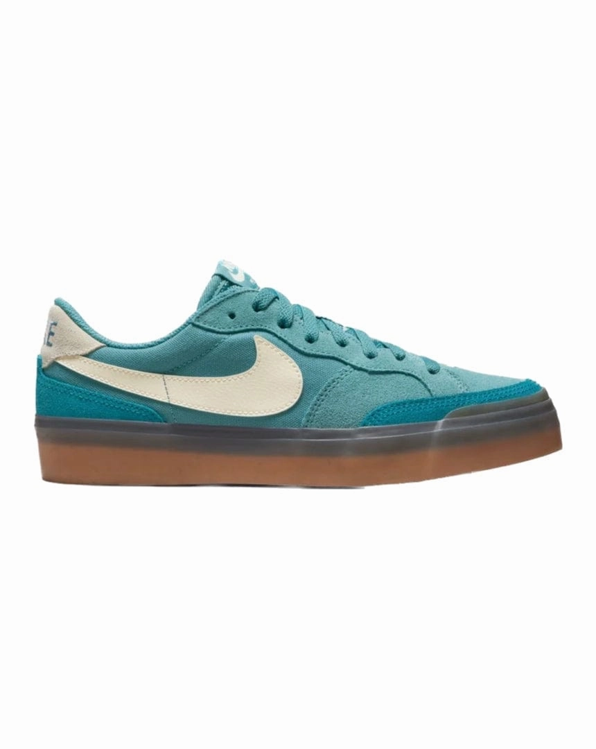 Ergonomic Contour Women's Nike SB Zoom Pogo - Noise Aqua / Coconut Milk