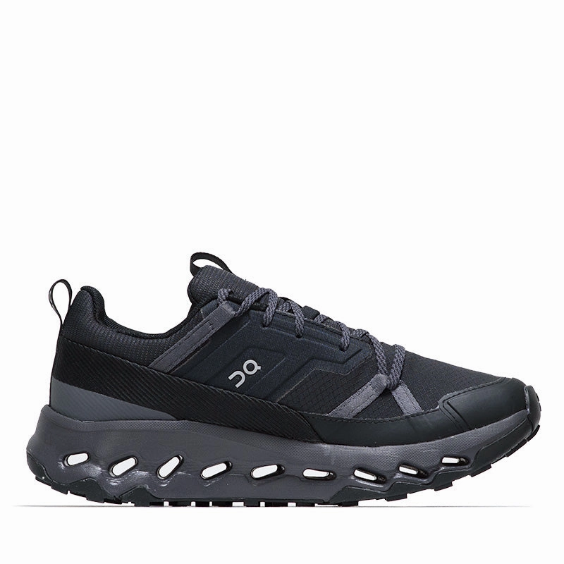 Women's On Cloudhorizon WP - Black/Eclipse short - distance running