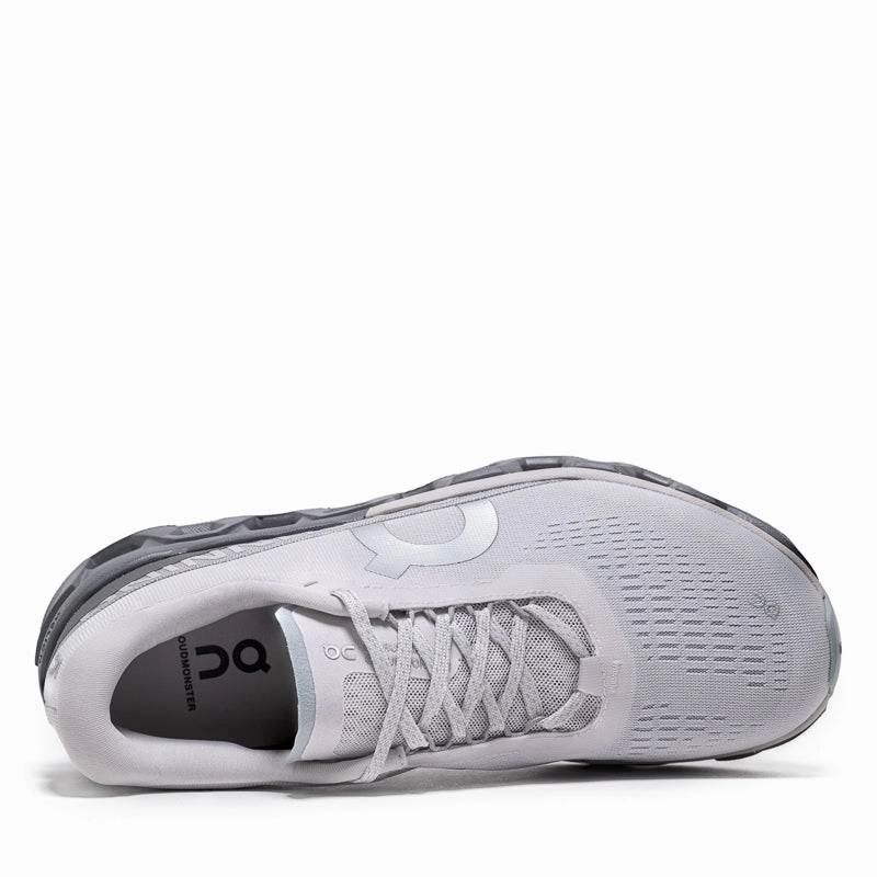 hiking - like running shoes temporary shoes Women's On Cloudmonster 2 - Frost/Rock