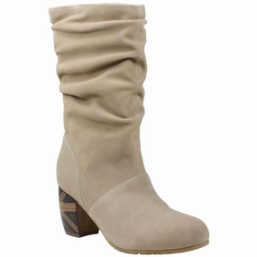 Women's Pamby Boot In Taupe Cushioned Step Adventure Journey
