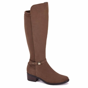 Seamless Comfort Weather Resistant User Women's Riding Boots In Brown