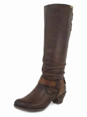 NYC Street Women's Rotterdam Over The Knee Boot In Chocolate