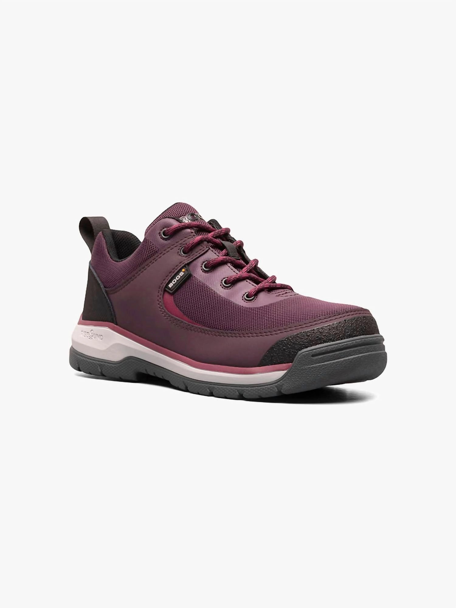 Smooth Design Durable Shell Backcountry Camper Women's Shale Low Composite Toe Esd Boots In Plum Multi