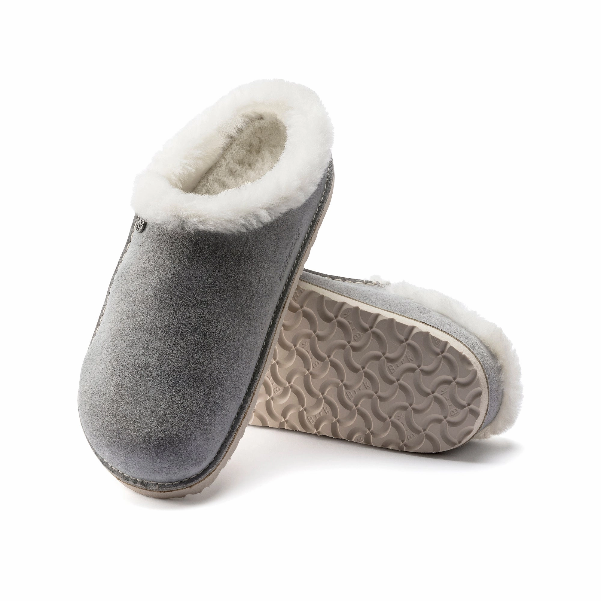 Women's suede clogs Birkenstock Zermatt Premium 1020082 Balanced Impact Enhanced Flex Zones