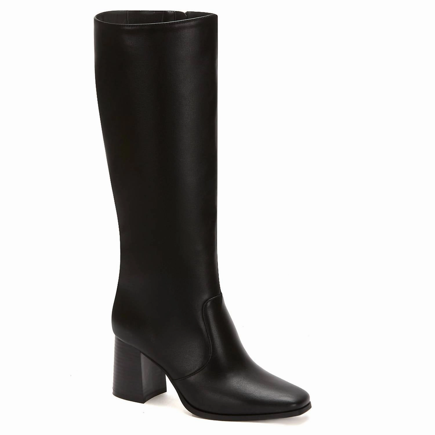 Sturdy Women's Tall Boots In Black