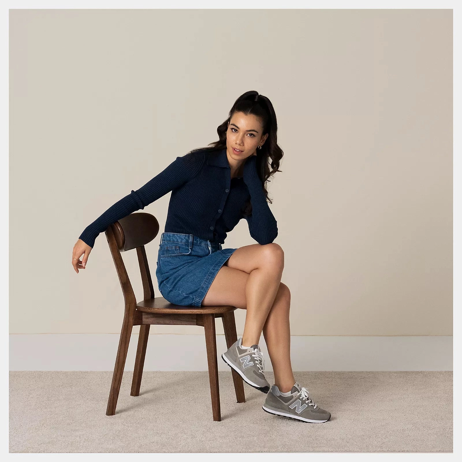 winter running footwear concrete - running shoes Women's Wide Fit New Balance ML574EVG Walking/Running Trainers - Exclusive - Grey ENCAP Easy Movement Ability