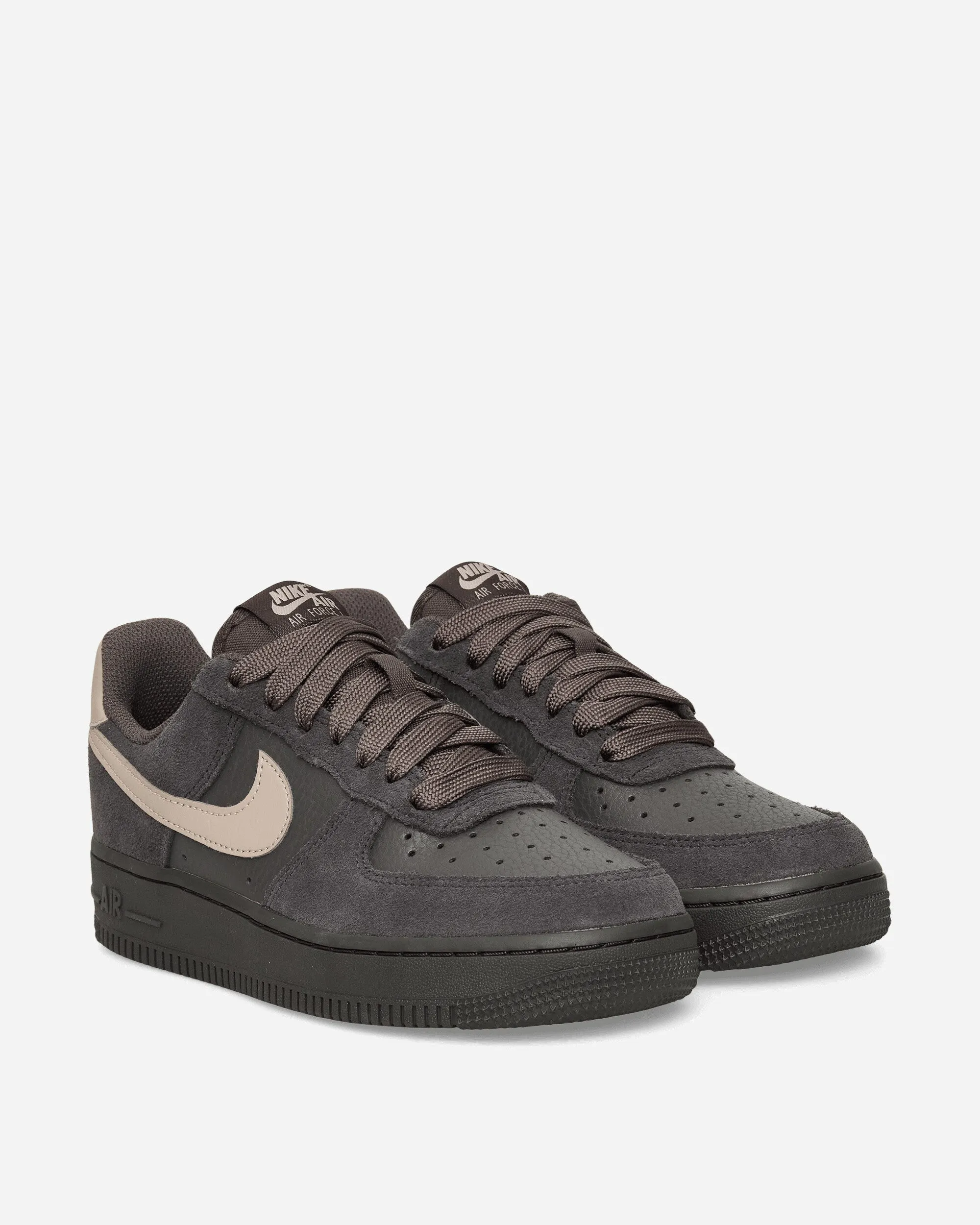 Reinforced Stitch Bonding Women's Air Force 1 Low Sneakers Medium Ash / Off-Noir / Malt