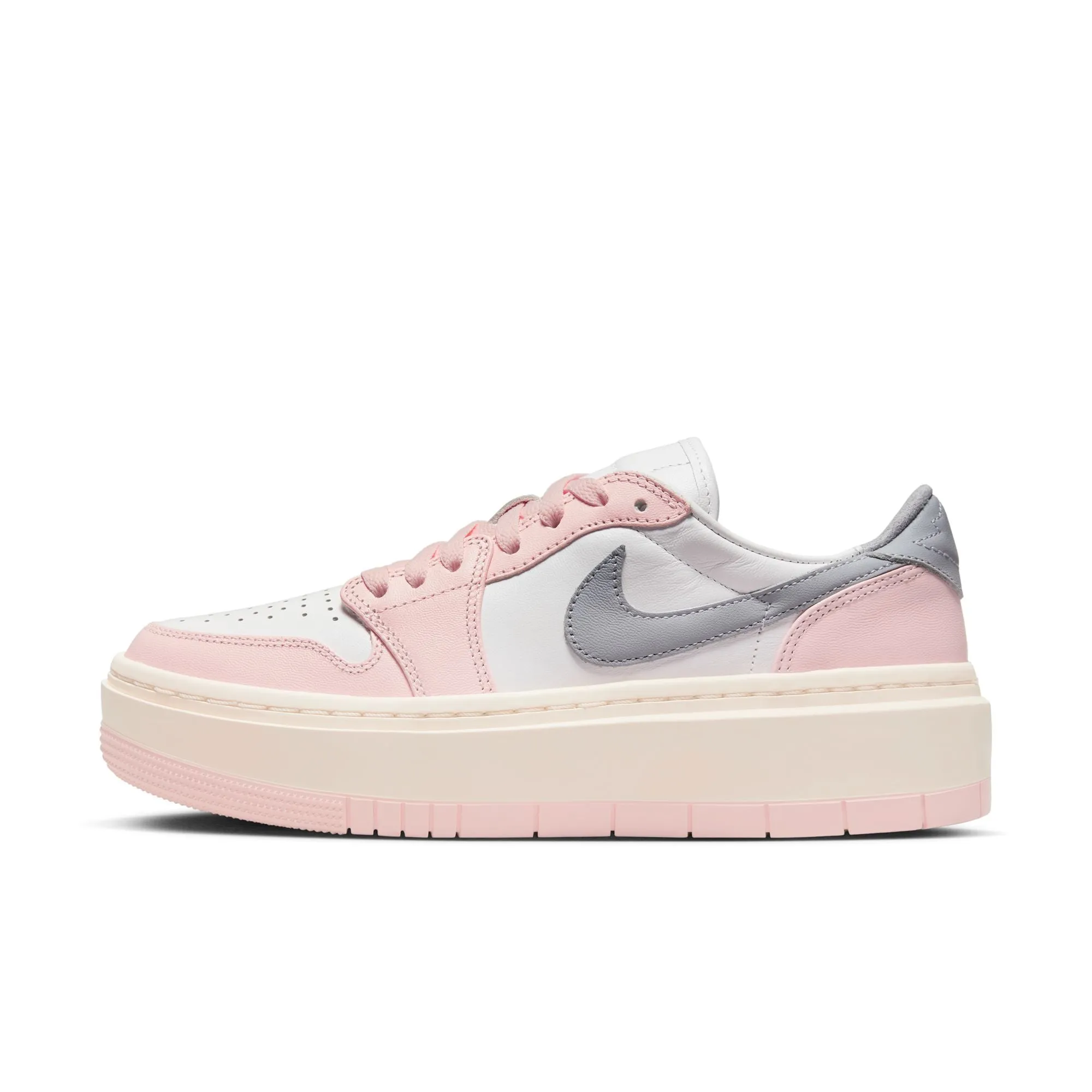 All Purpose Womens Air Jordan 1 Elevate Low 'White/Guava Ice'