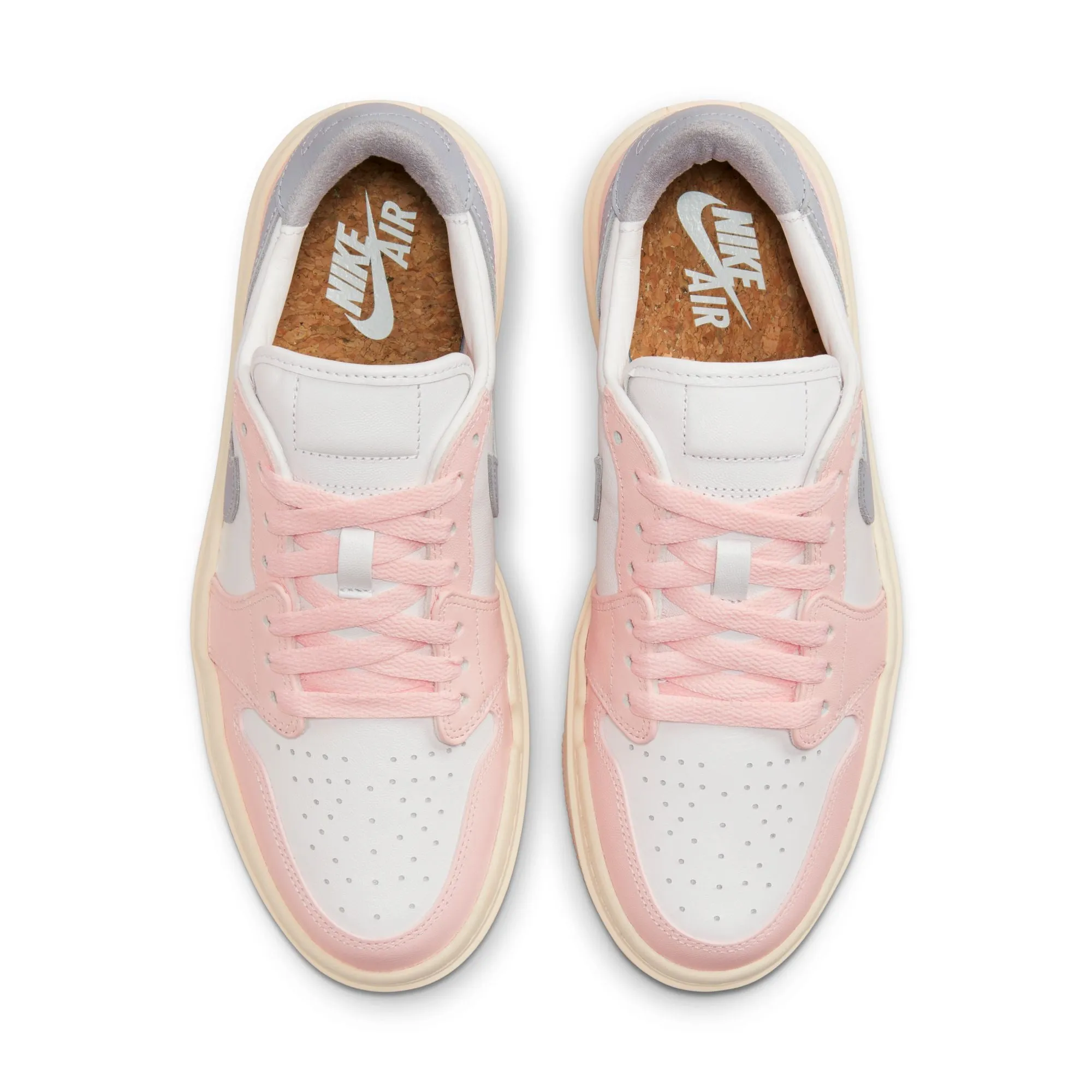 Sophisticated piece On Demand Comfort Womens Air Jordan 1 Elevate Low 'White/Guava Ice'