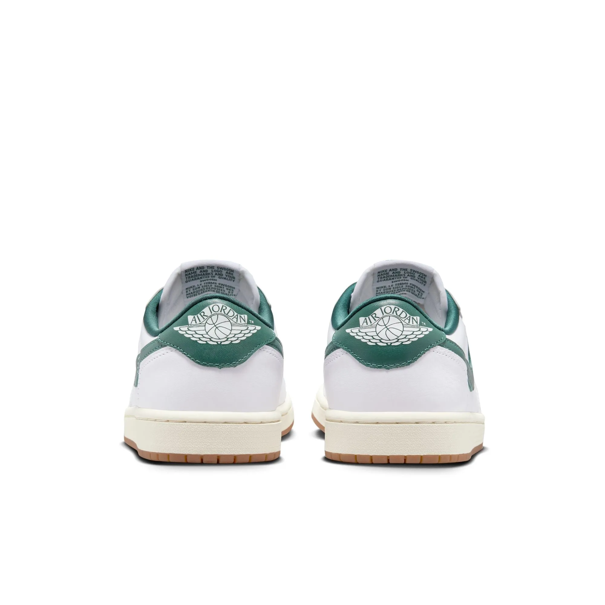 Womens Air Jordan 1 Low OG 'Oxidized Green' Elevated durability Agile Walk