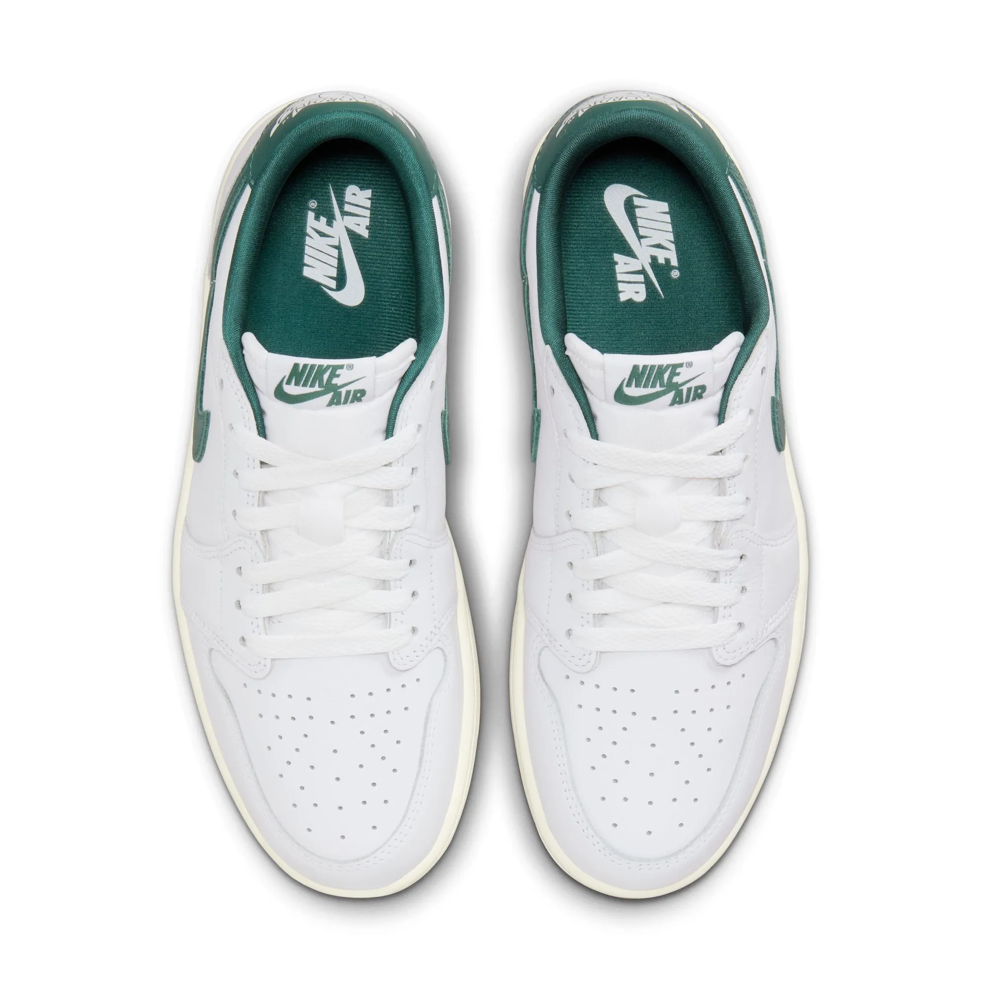Womens Air Jordan 1 Low OG 'Oxidized Green' Lightweight Performance