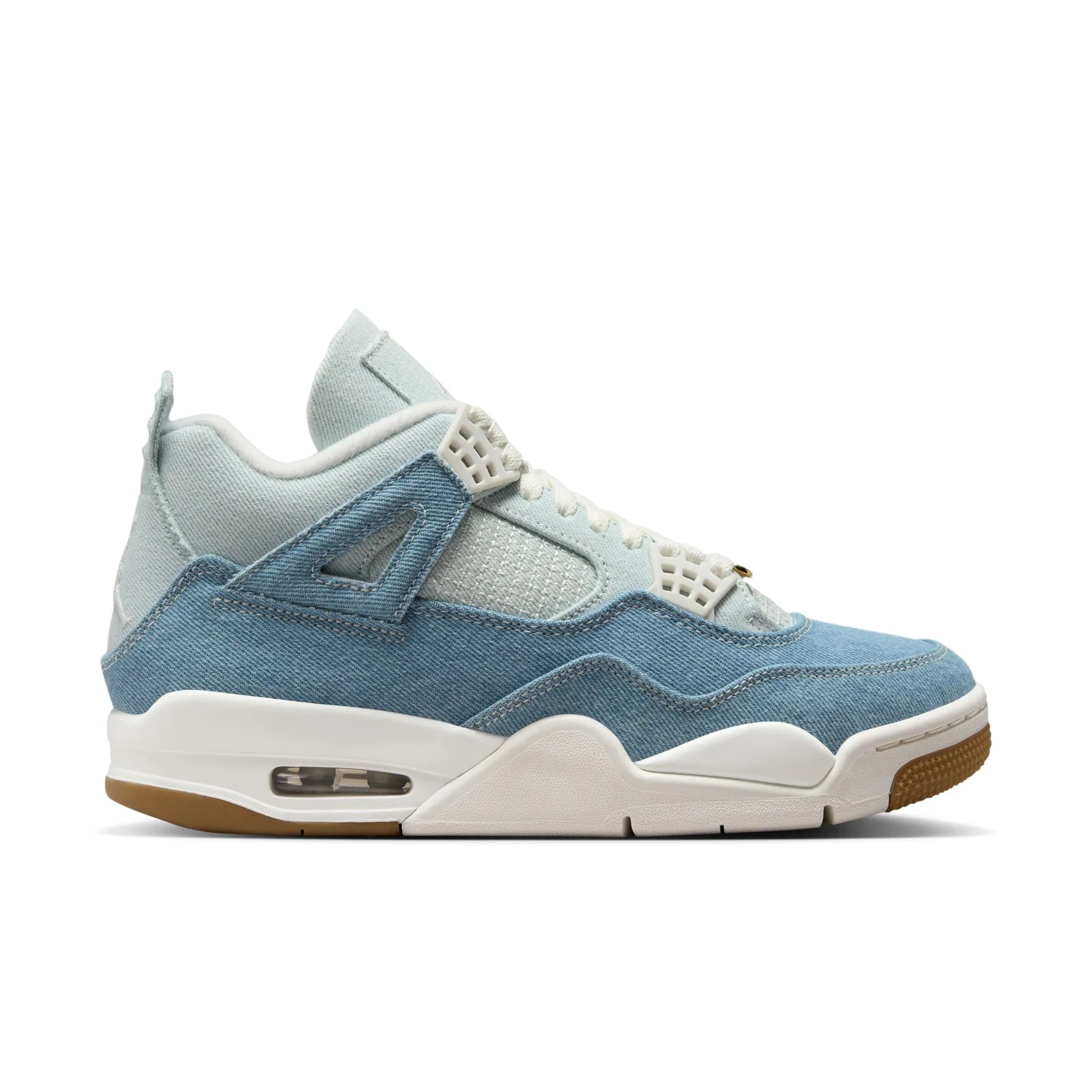 Womens Air Jordan 4 Retro Tex 'Sail/Sail' Weekend Wear Supportive Heel