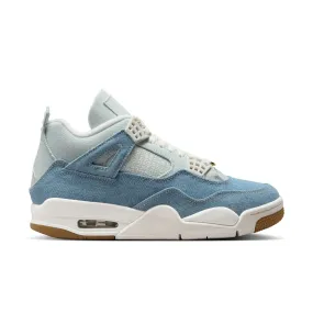 Womens Air Jordan 4 Retro Tex 'Sail/Sail' Weekend Wear Supportive Heel