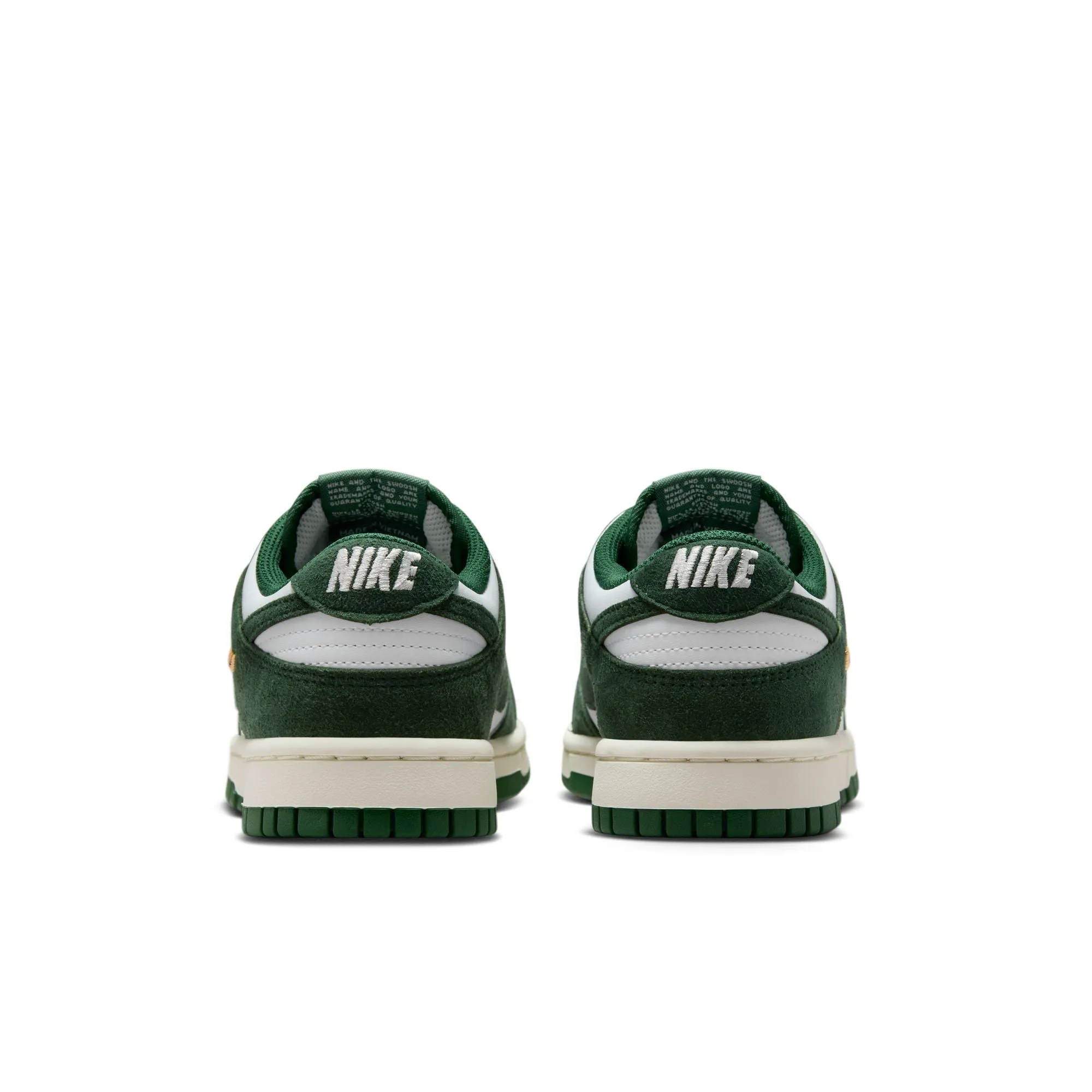 Womens Nike Dunk Low 'Summit White/Gorge Green' Soft Form