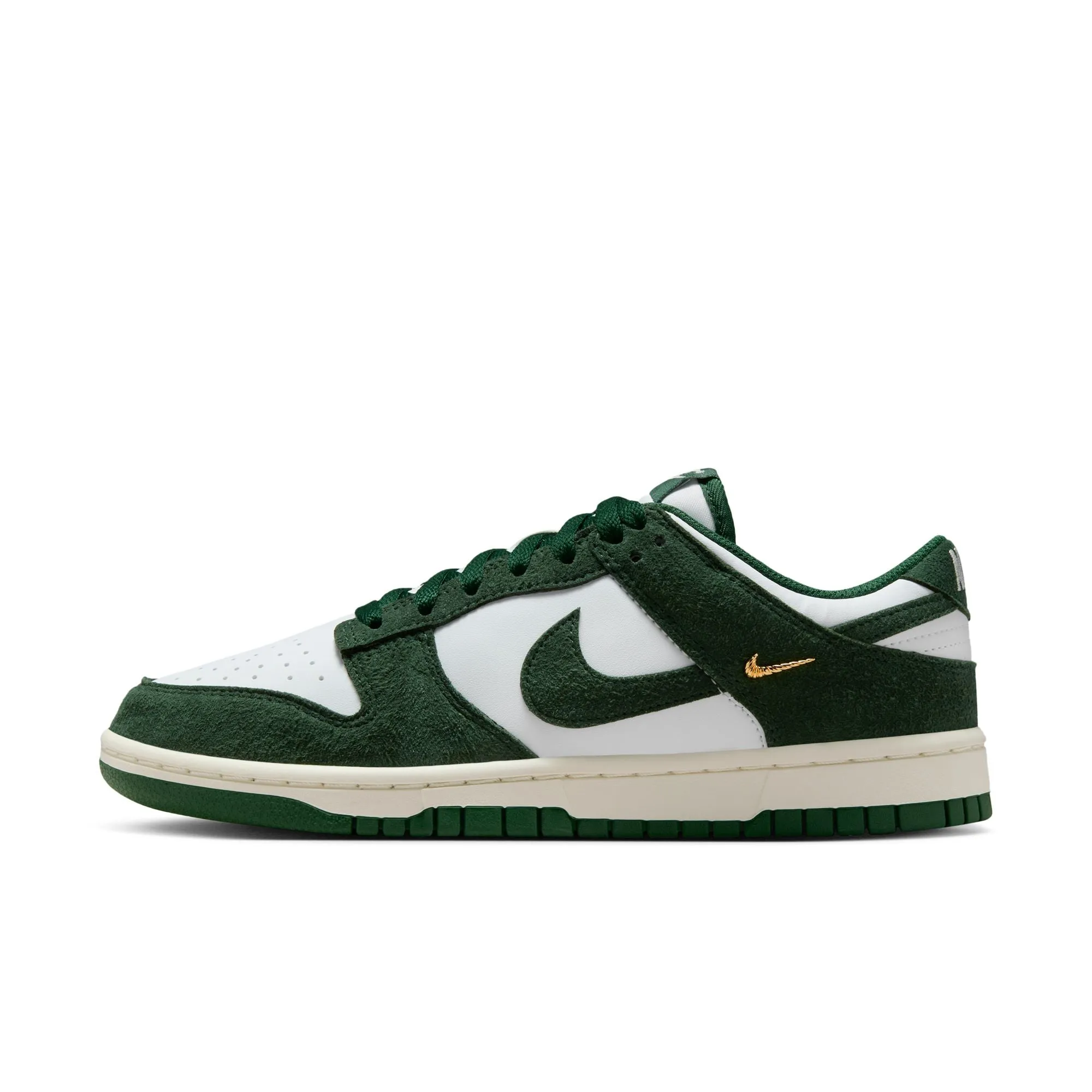 Womens Nike Dunk Low 'Summit White/Gorge Green' Comfort Upgrade