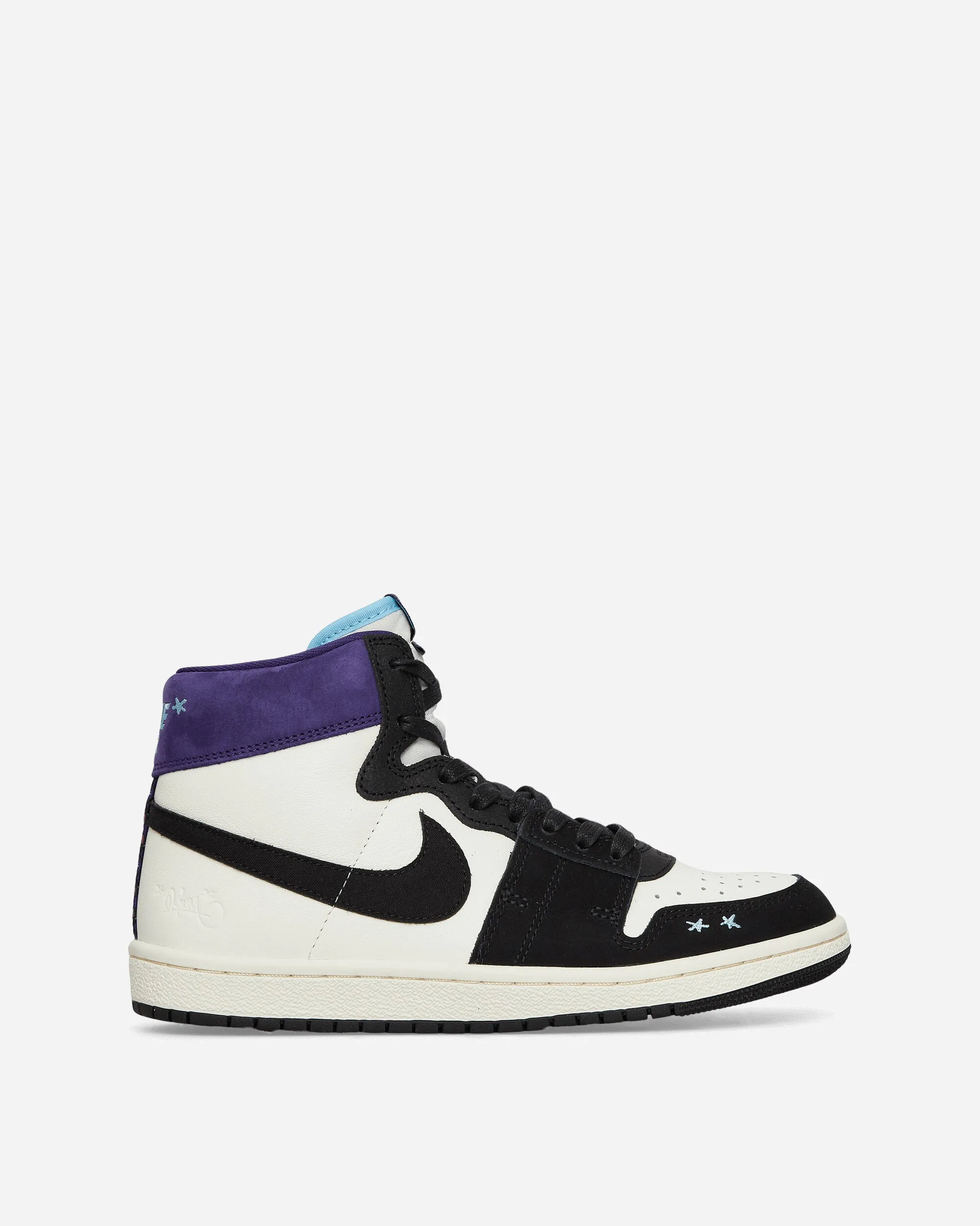 Everyday Style Breathable mesh Women's Opium Air Ship SP Sneakers Black / Court Purple