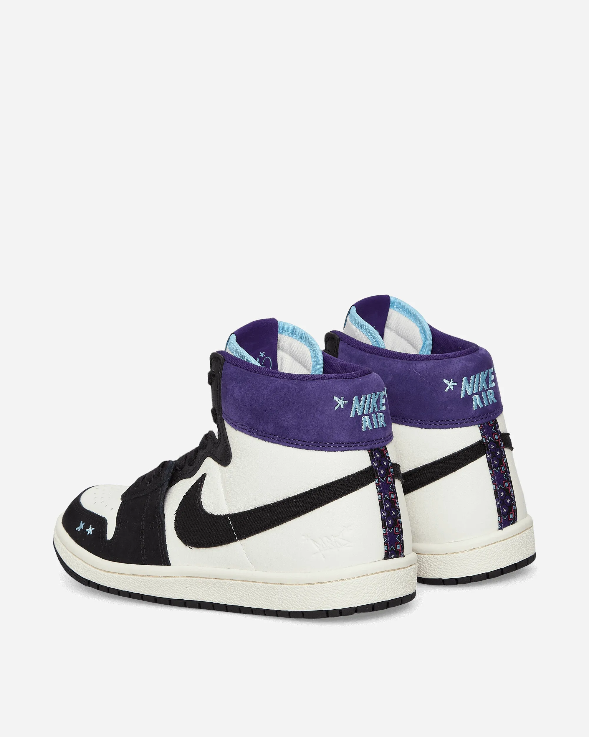 Women's Opium Air Ship SP Sneakers Black / Court Purple Energy Return Technology Ultra Lightweight Design