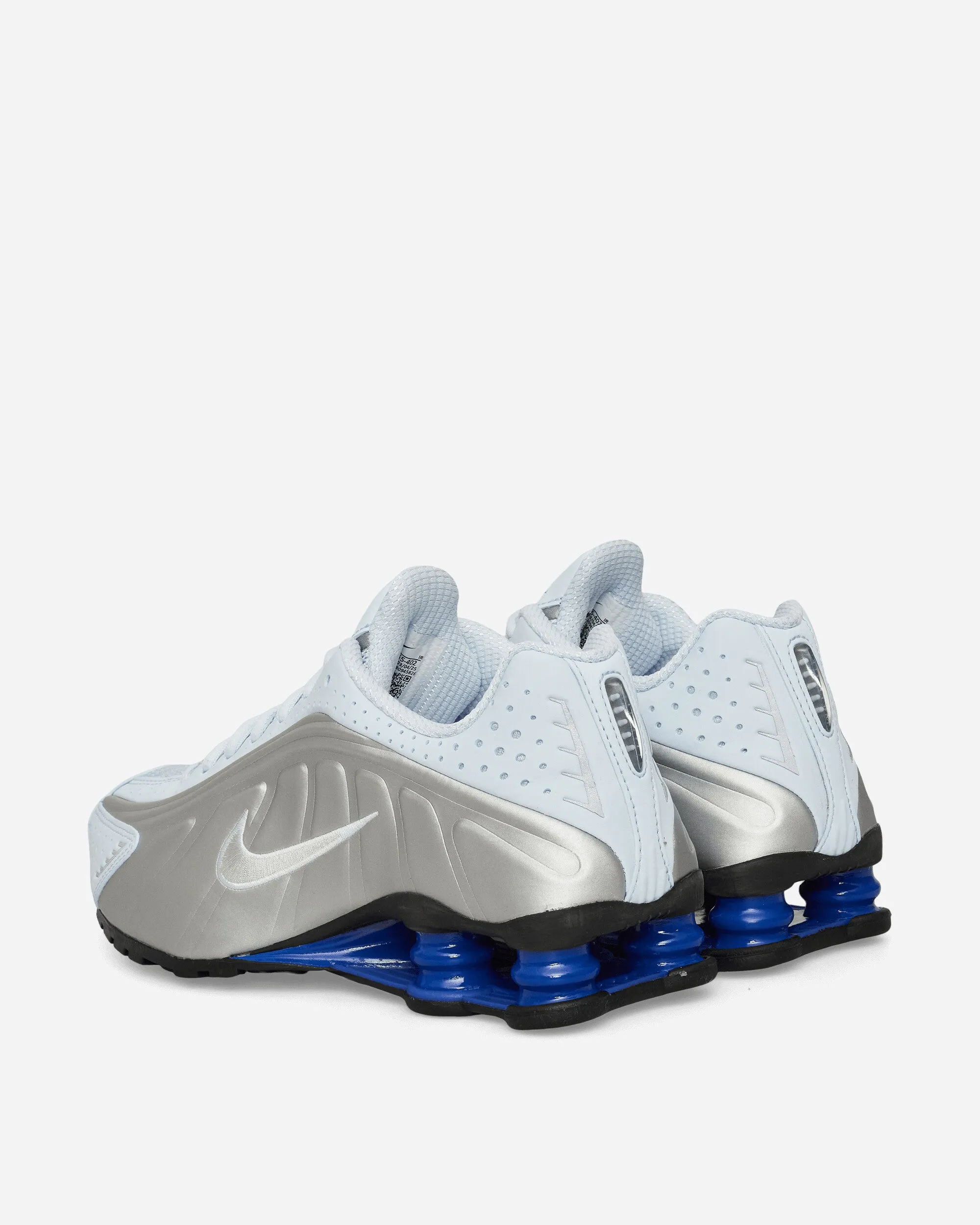 Women's Shox R4 Sneakers Blue Tint / Metallic Silver All-Weather Design