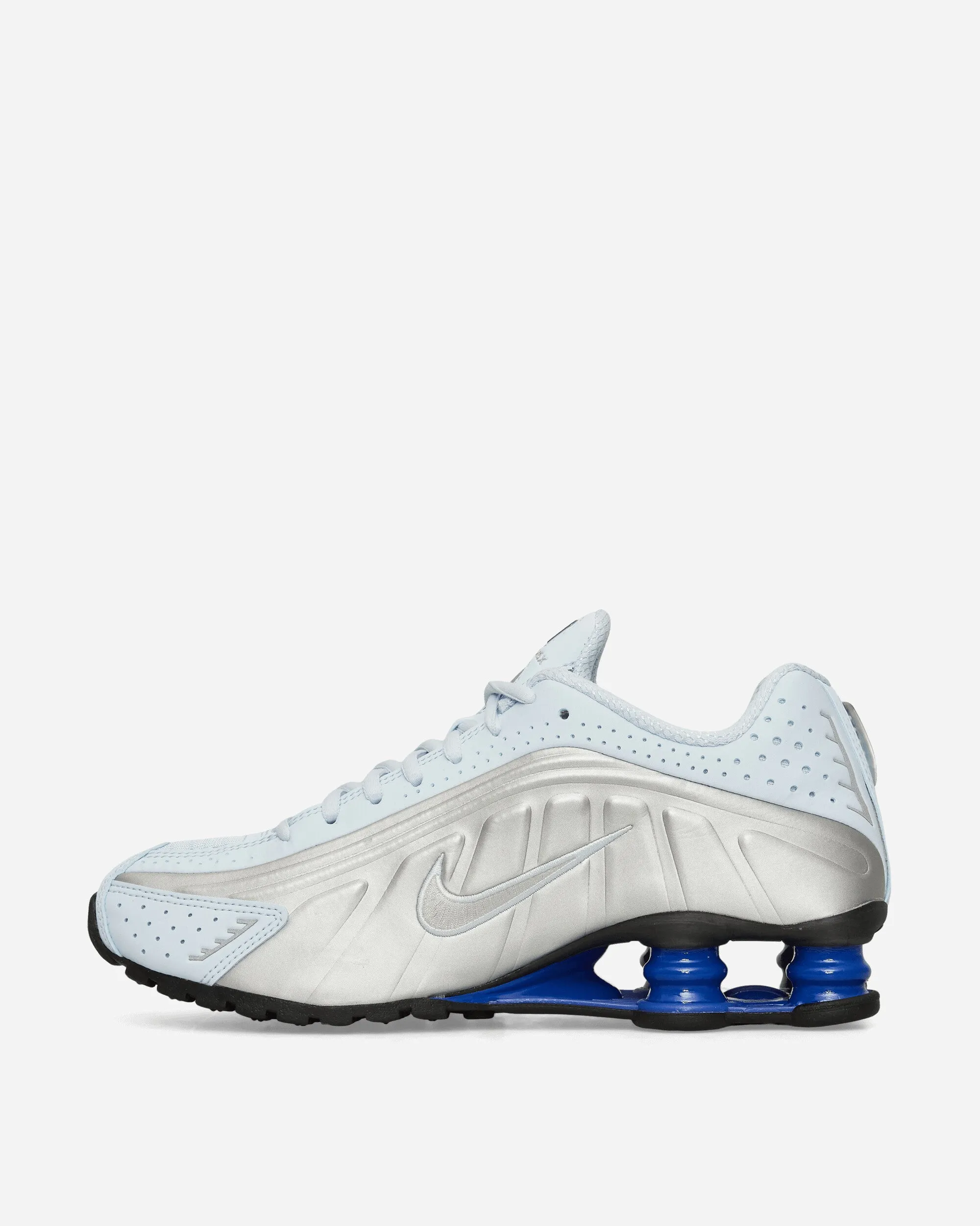 Women's Shox R4 Sneakers Blue Tint / Metallic Silver Full Grip