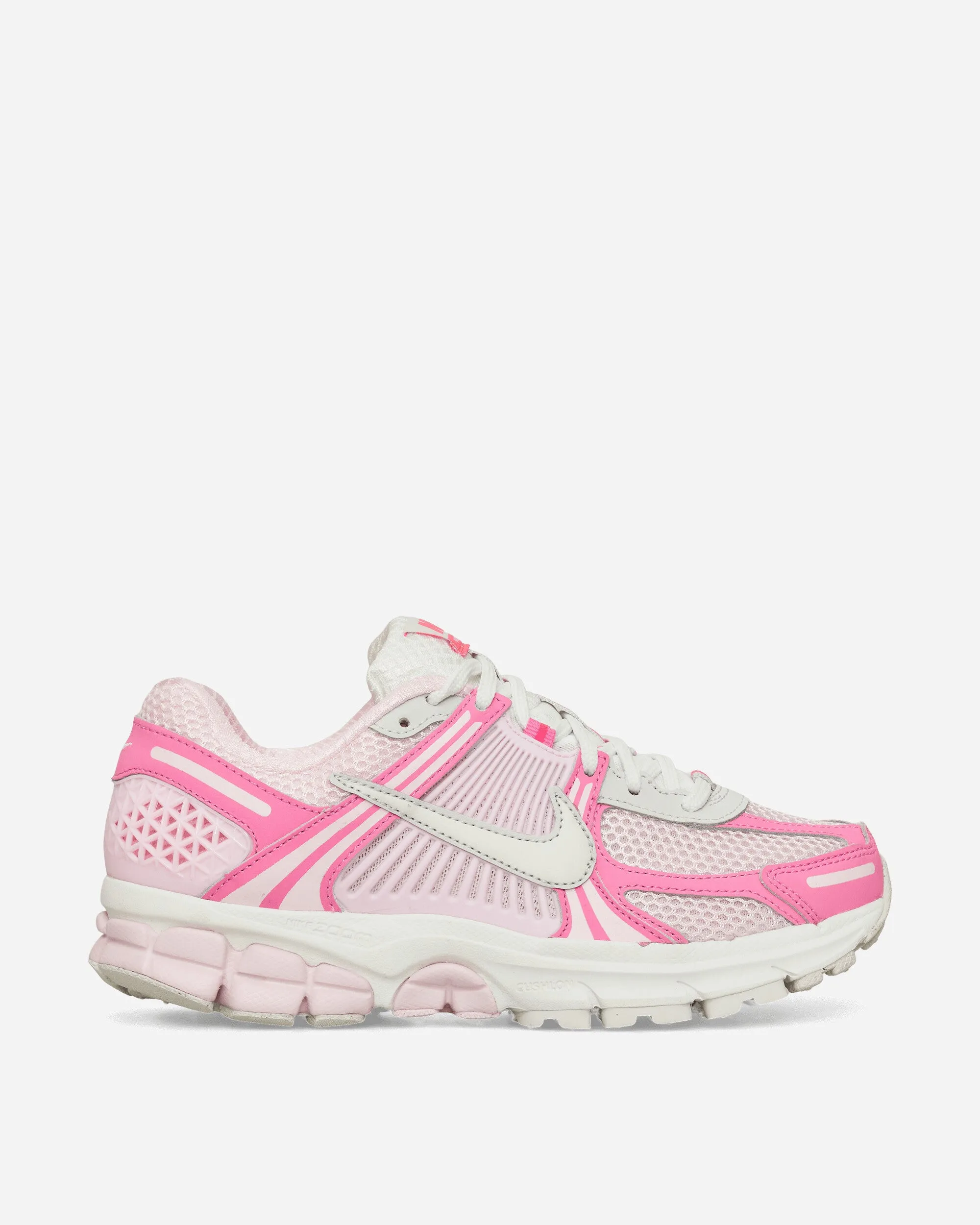 Women's Zoom Vomero 5 Sneakers Hyper Pink / Summit White Micro Perforation Heel lock