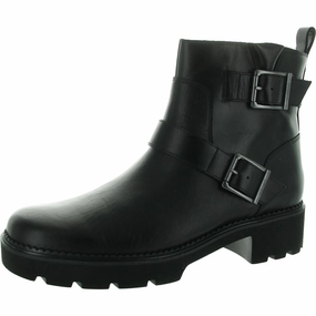 Trendy Vibe Korean Trend Womens Buckle Leather Booties