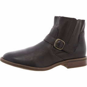 Protective Finish All Day Worker Womens Buckle Leather Booties