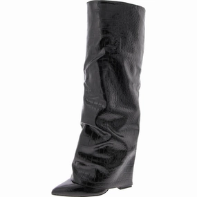 High Traction Weekend Wanderer Womens Covered Heel Heels Over-The-Knee Boots