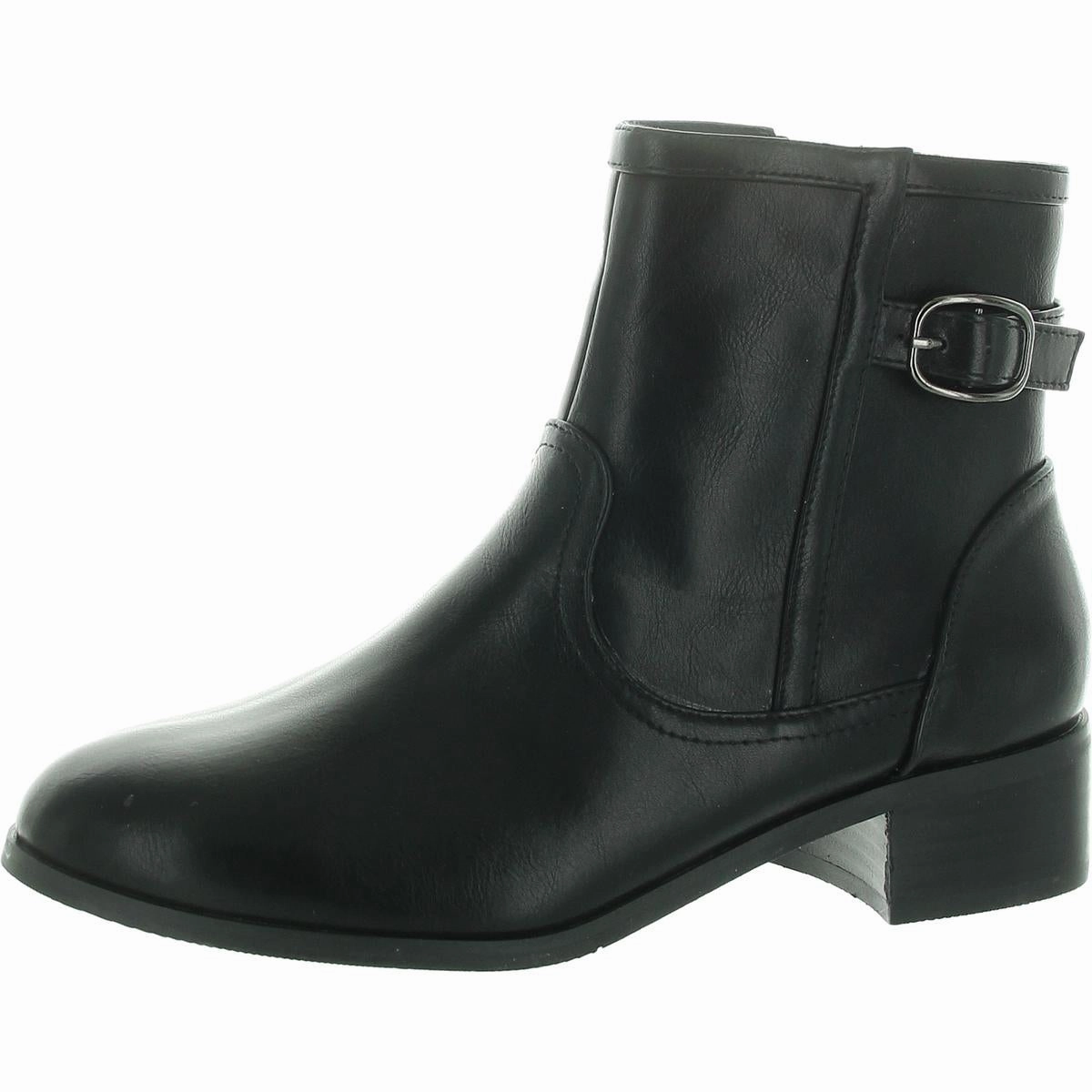 Womens Double Zipper Man Made Ankle Boots Grippy Outsole Adventure Seeker