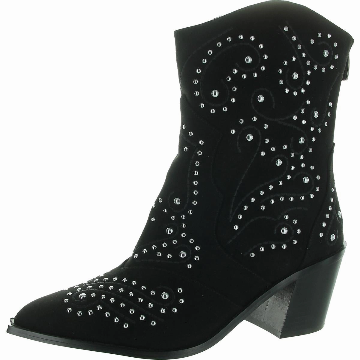 Hard Trail Womens Embellished Mid-Calf Boots
