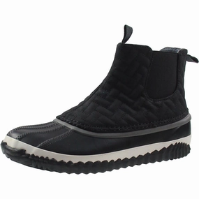 Military Style Zip Closure Womens Faux Fur Lined Booties