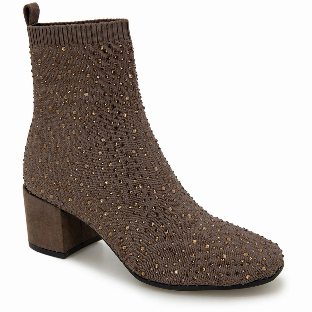 Womens Jeweled Man Made Mid-Calf Boots Breathable River Crossing Padded Interior Nature Lover