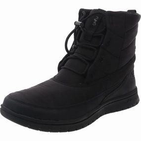 Womens Lace-Up Winter & Snow Boots Breathable Urban Traveler Protective Finish All Day Wear
