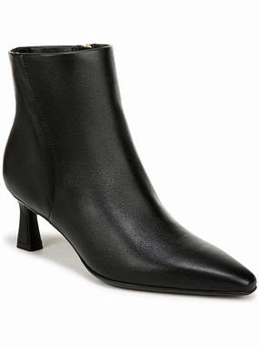 Unisex Cool Womens Leather Pointed Toe Booties