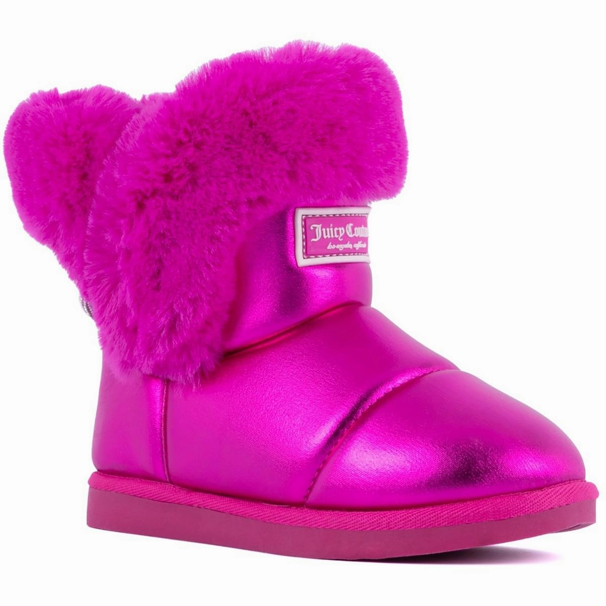 Pull On Style High Traction Stylish Explorer Womens Metallic Winter & Snow Boots