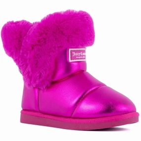 Pull On Style High Traction Stylish Explorer Womens Metallic Winter & Snow Boots