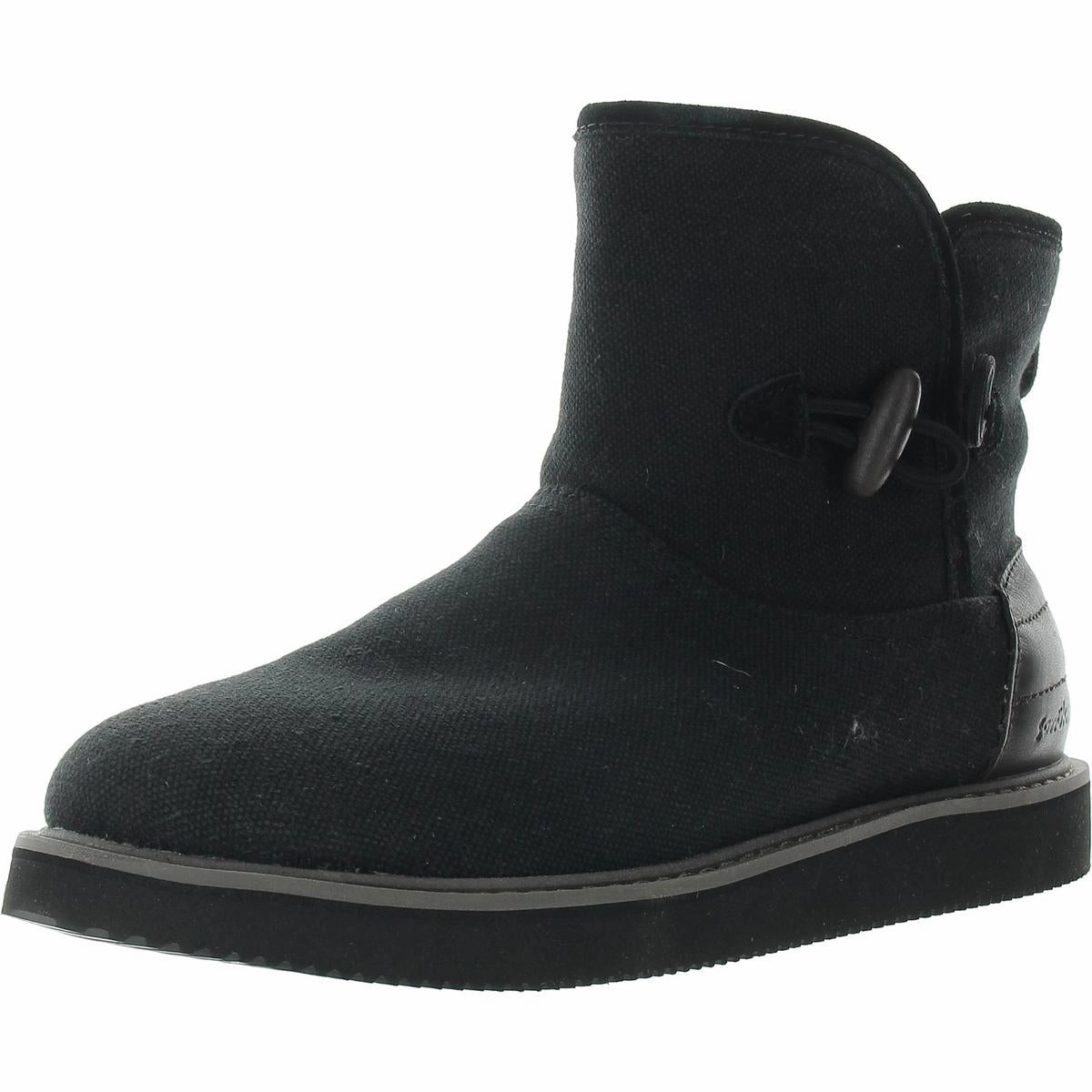 Flexible Frame Work Commute Womens Mixed Media Canvas Winter & Snow Boots