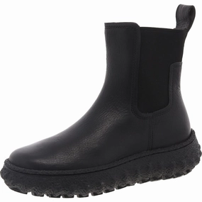 Womens Mixed Media Chelsea Boots Soft Lining