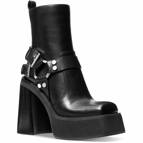 All Weather Mountain Climber Womens O-Ring Leather Ankle Boots