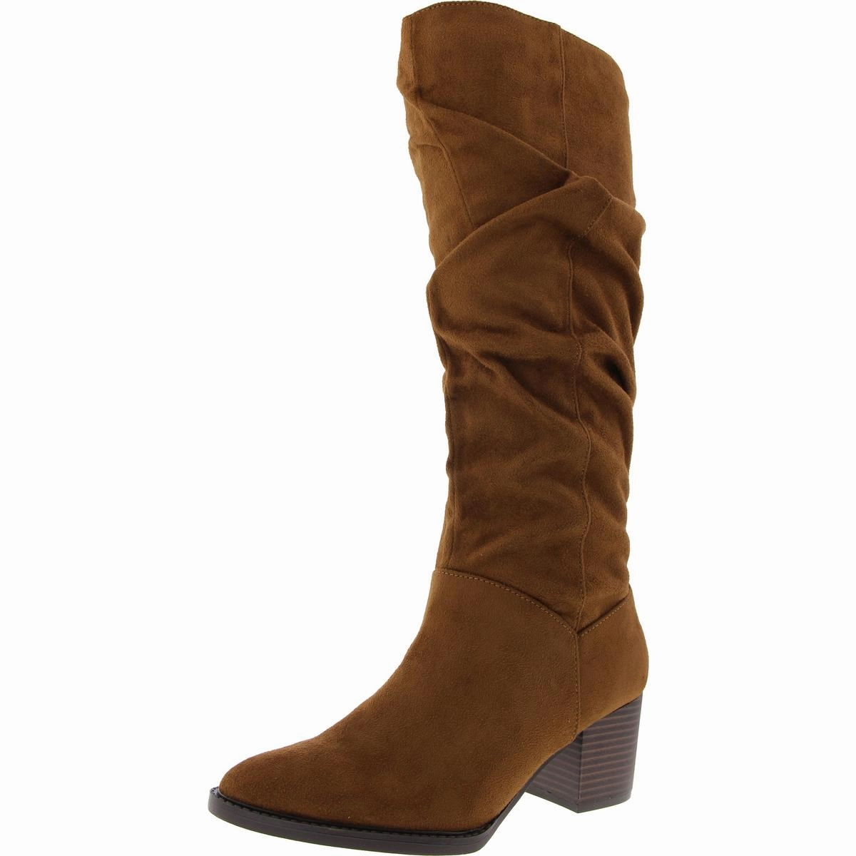 Womens Slouchy Suede Knee-High Boots pack light