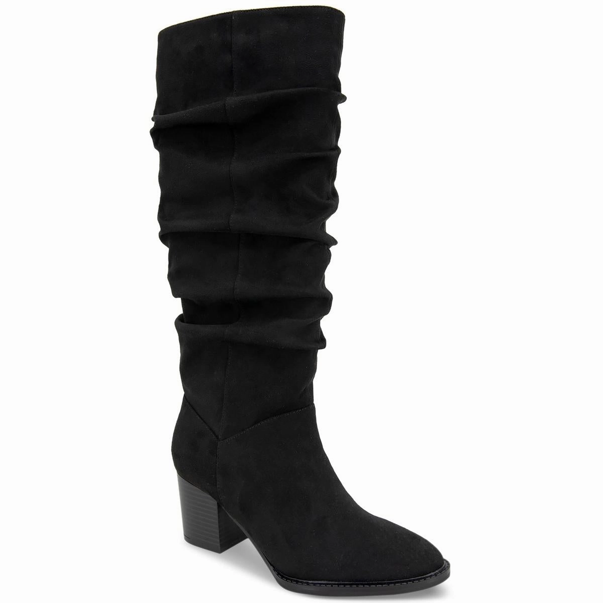 Dust proof Quick Wear Womens Slouchy Suede Knee-High Boots