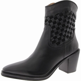 Factory Worker Womens Solid Leather Booties